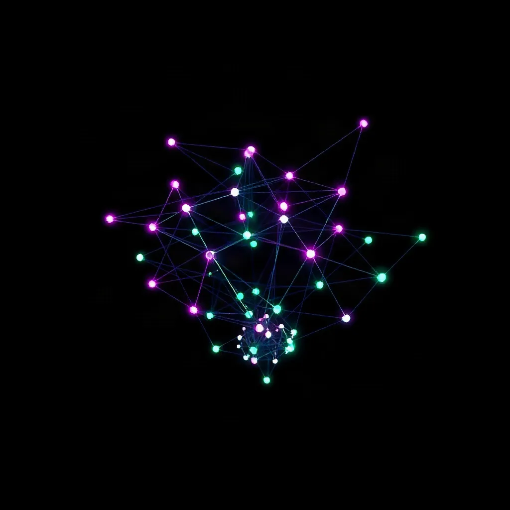 Esquema de capas de una red neuronal artificial